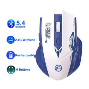 025New Dual-Mode Bluetooth 5.2 Mouse 2.4G Wireless Mouse Gaming Mouse