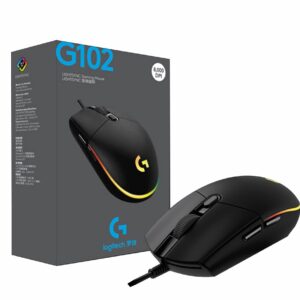 Logitech G102 LightSync Gaming Mouse – Classic Black