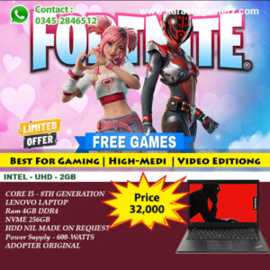 Lenovo Laptop Intel Core i5 - 8th Generation | intel UHD 2GB Graphic